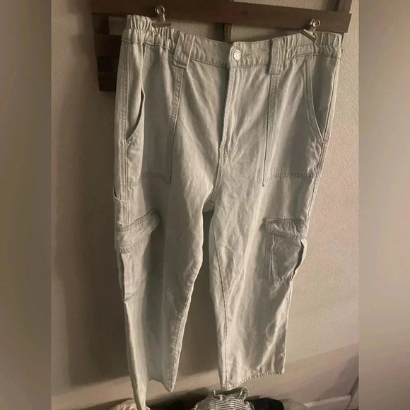 Simple society wide leg light blue jeans Juniors size 13 - Picture 1 of 5
